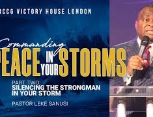 SILENCING THE STRONGMAN IN YOUR STORM